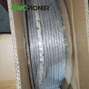 Knitted wire mesh gasket ready for shipment
